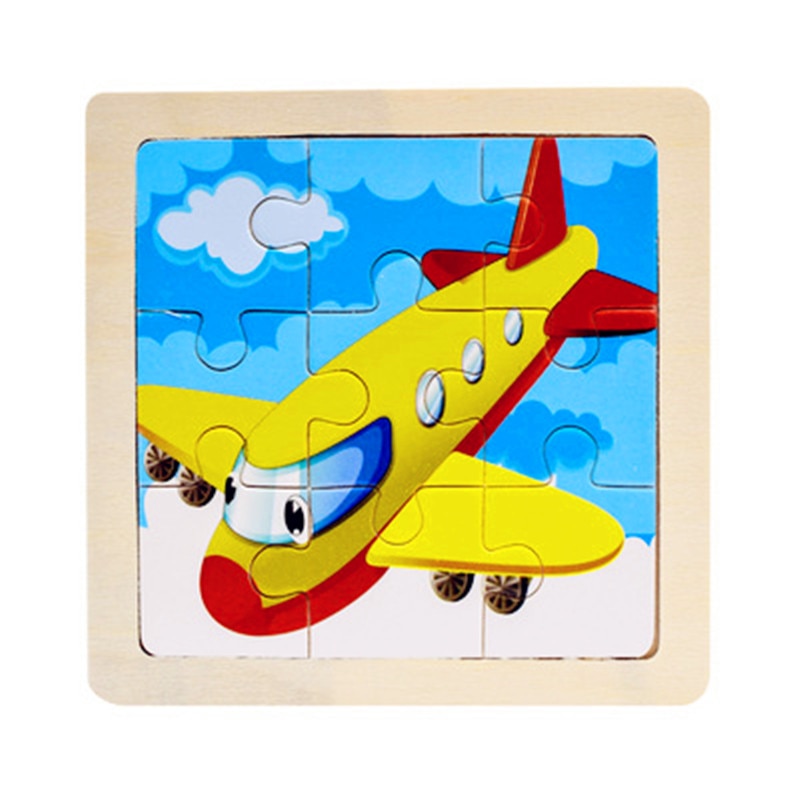 Wooden Jigsaw Puzzles Kids Activity